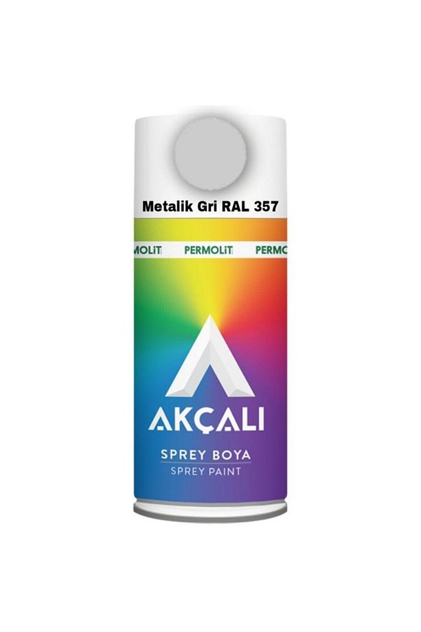 Metalik Gri Sprey Boya 400ml Ral 357