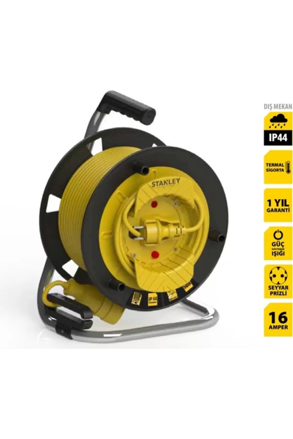 PMG-37315-F PLS BOBİN Ã˜280 IP44 F TYPE(SCHUKO) 3G1,5 35+2M