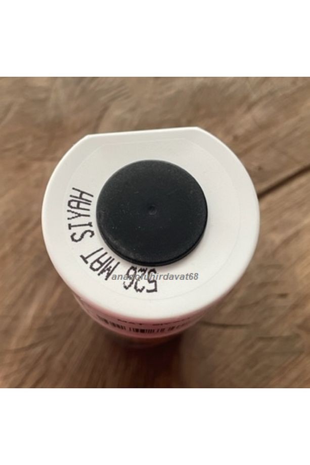AKÇALI MAT SİYAH ÜSTÜN KALİTE TAMPON BOYASI MAT SİYAH SPREY BOYA 400ML 526