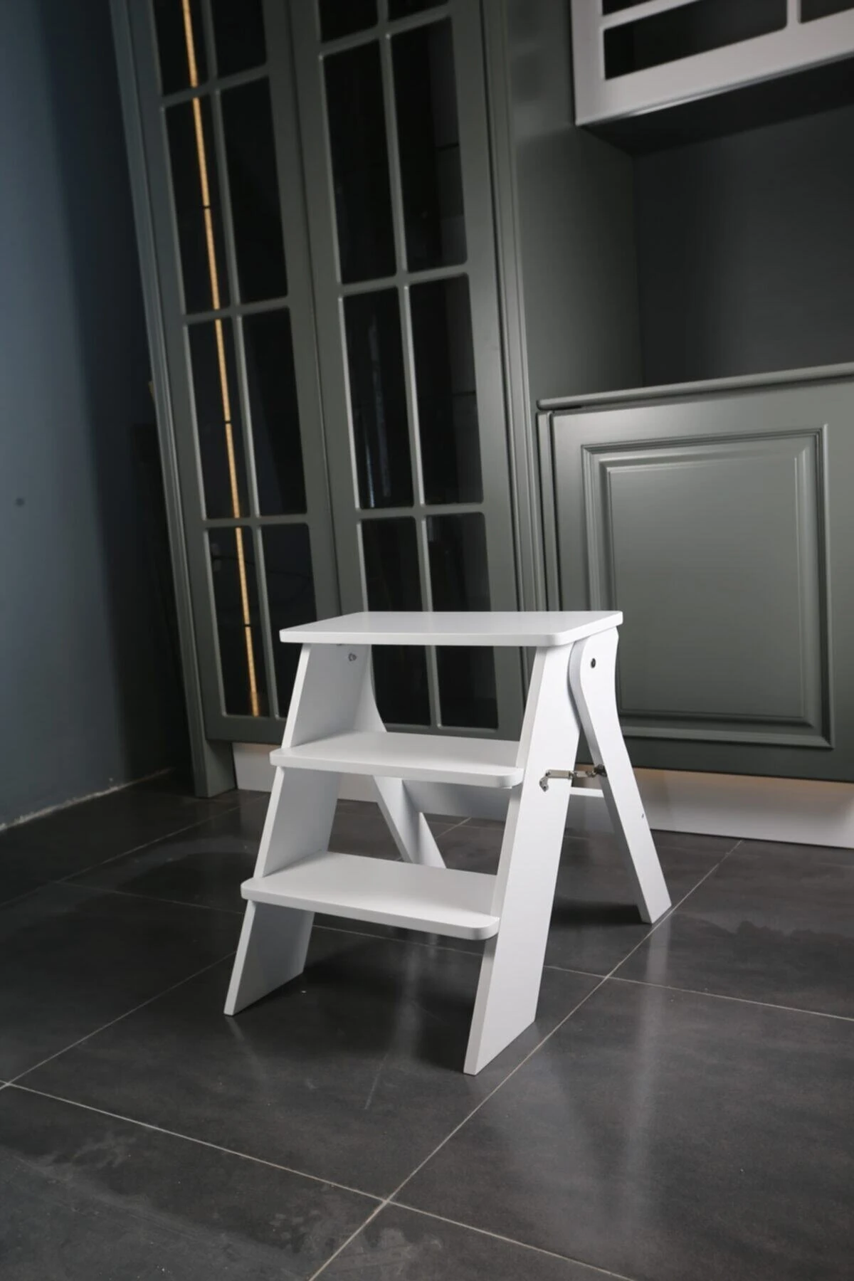 3 Basamaklı Katlanır Merdiven