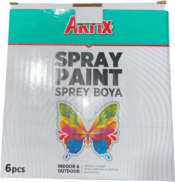SP9005M  Sprey Boya Mat Siyah 400 ml RAL9005