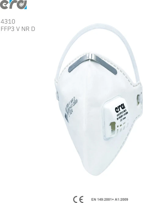 4310 Ffp3 Ventilli Maske - 5 Adet