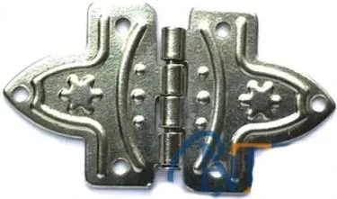 Yonca Menteşe - Küçük 17X32 Mm, Nikel, 100 Adet