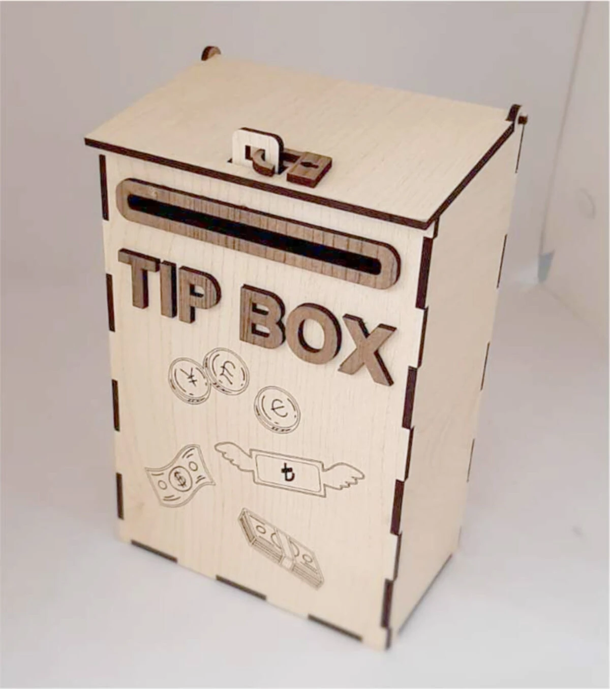 Tekno Trust Posta Kutusu Tip Box Bahşiş Kutusu Tipbox