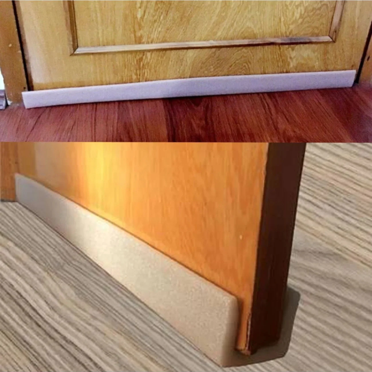 4 Adet Kahverengi Kapı Altı Isı Yalıtımı Süngeri Rüzgarlığı- U Şekilli Izolasyon Strafor