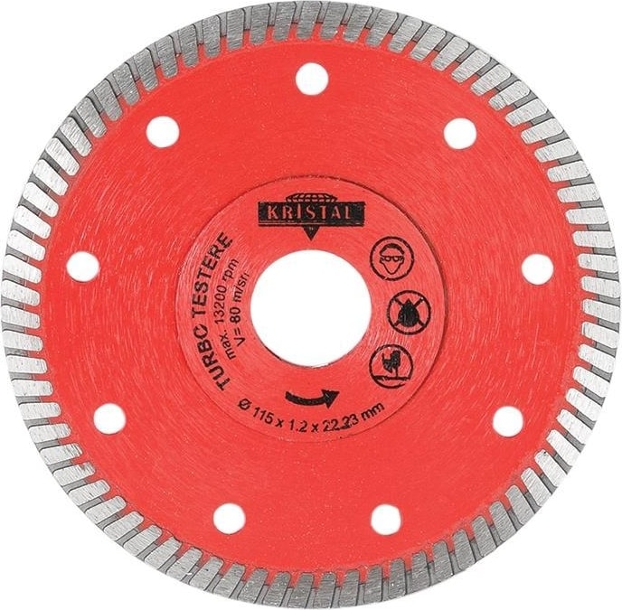 Kristal Turbo Elmas Testere 115 mm