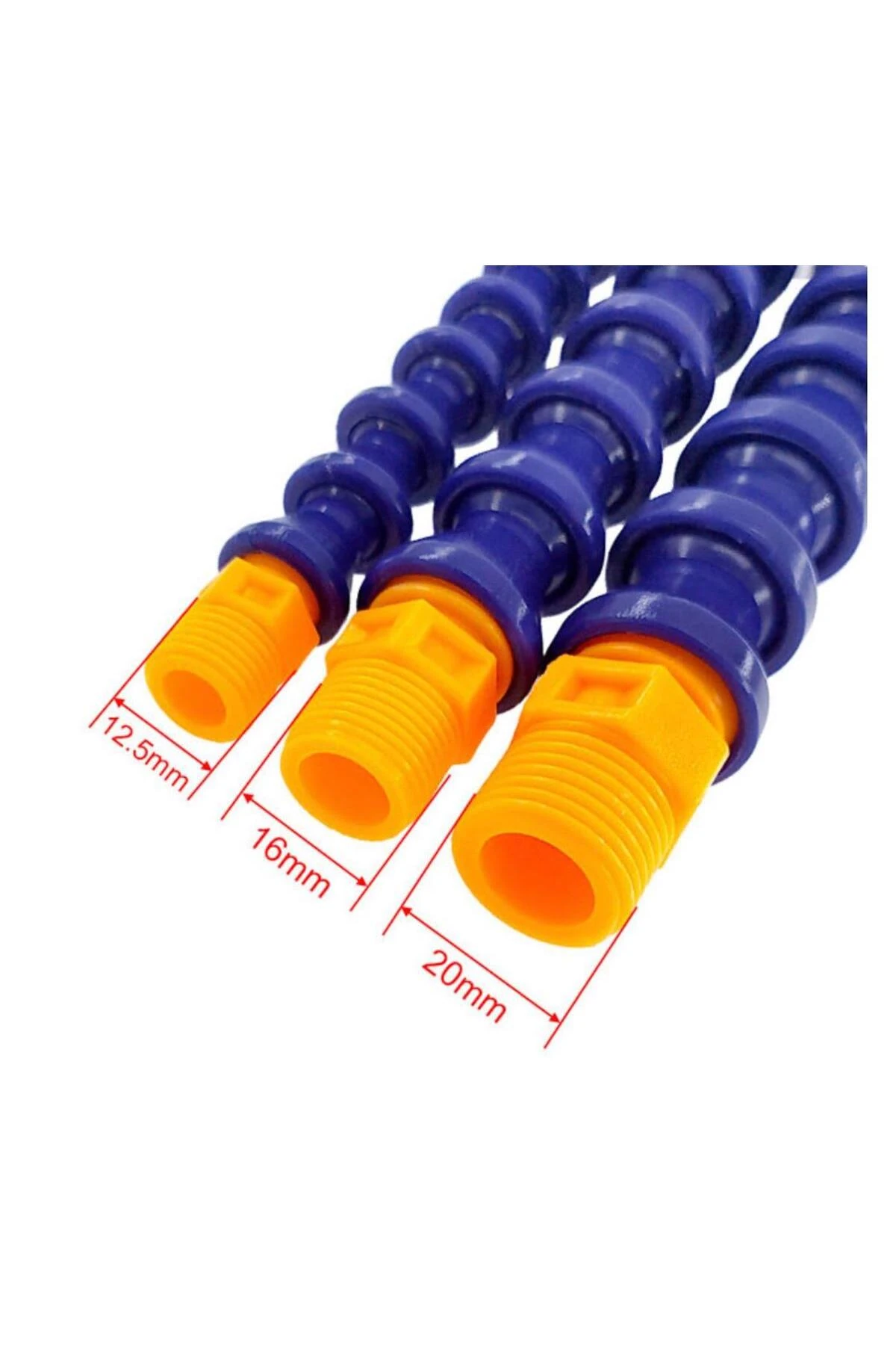 G 3/8 BORYAĞ HORTUMU YASSI UÇLU