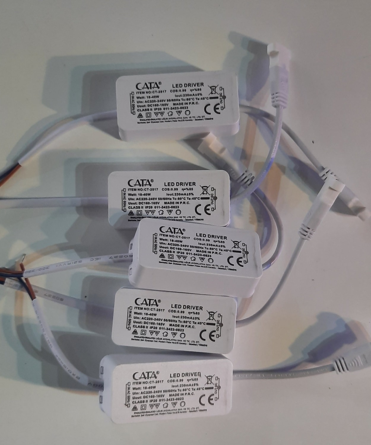 CT-2517 Slim LED Panel Driver 5 Adet