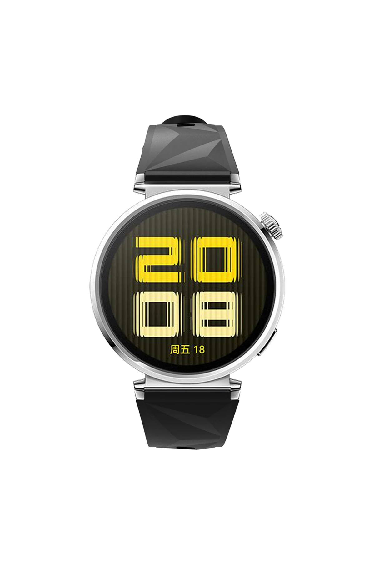 Huawei Watch GT 6/5/4 41mm -GT 5 Pro 42mm Kordon Prizma Fluoroelastomer Strap Kauçuk Kayış 129