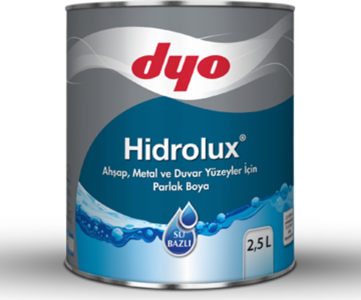 Hidrolux Ahşap, Metal ve Duvar Yüzeyler Için Parlak Boya