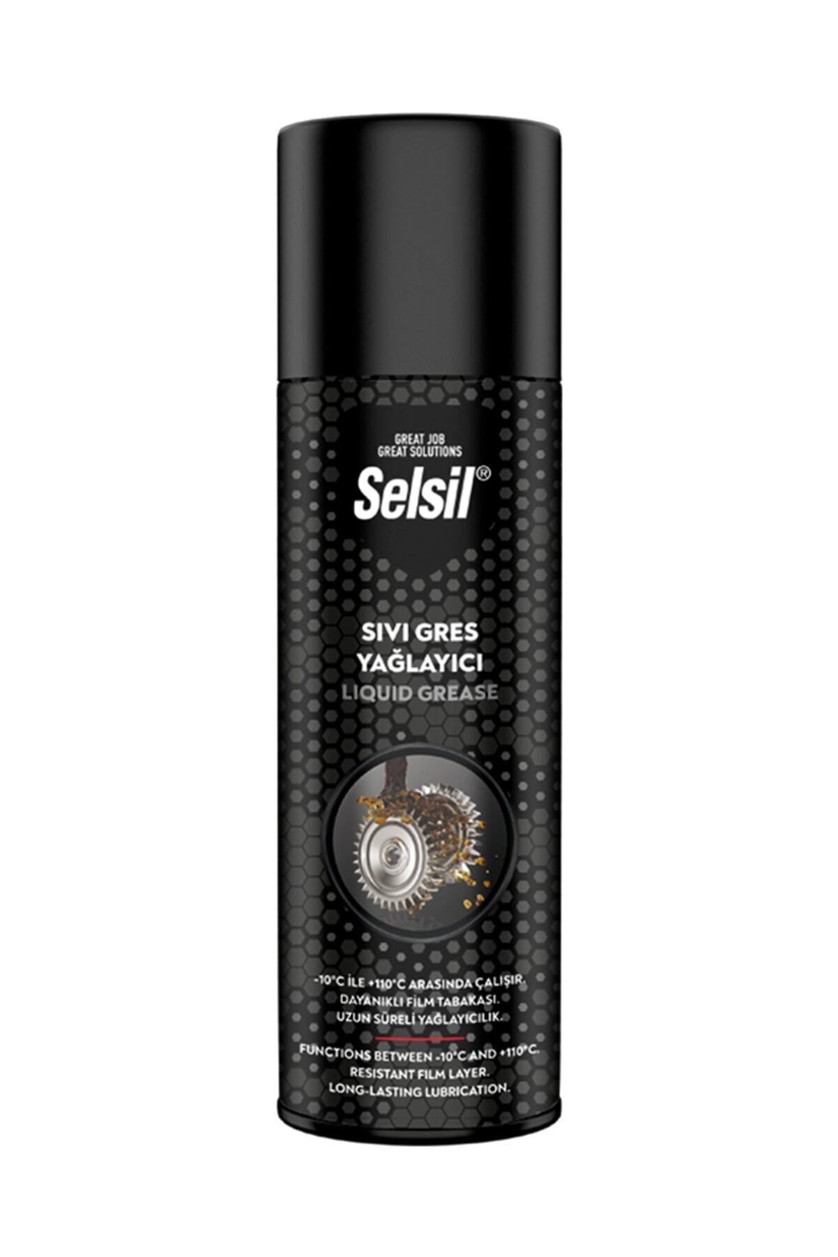 SELSİL Sıvı Gres Yağlama Alkano Spreyi 500 ml