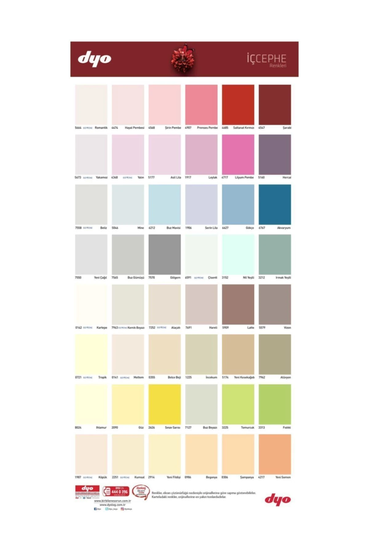 Dyo Dinamik 7252 Alaçatı 15 Lt