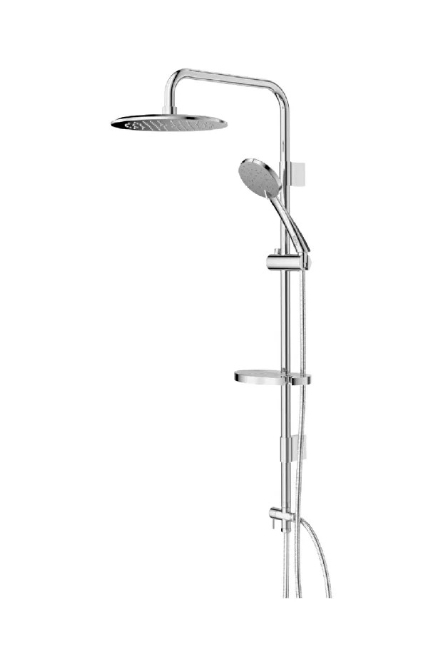 Win S A42676 Banyo Bataryası + Paslanmaz Çelik itimat Yağmur Tepe Duş seti 2'Li Set