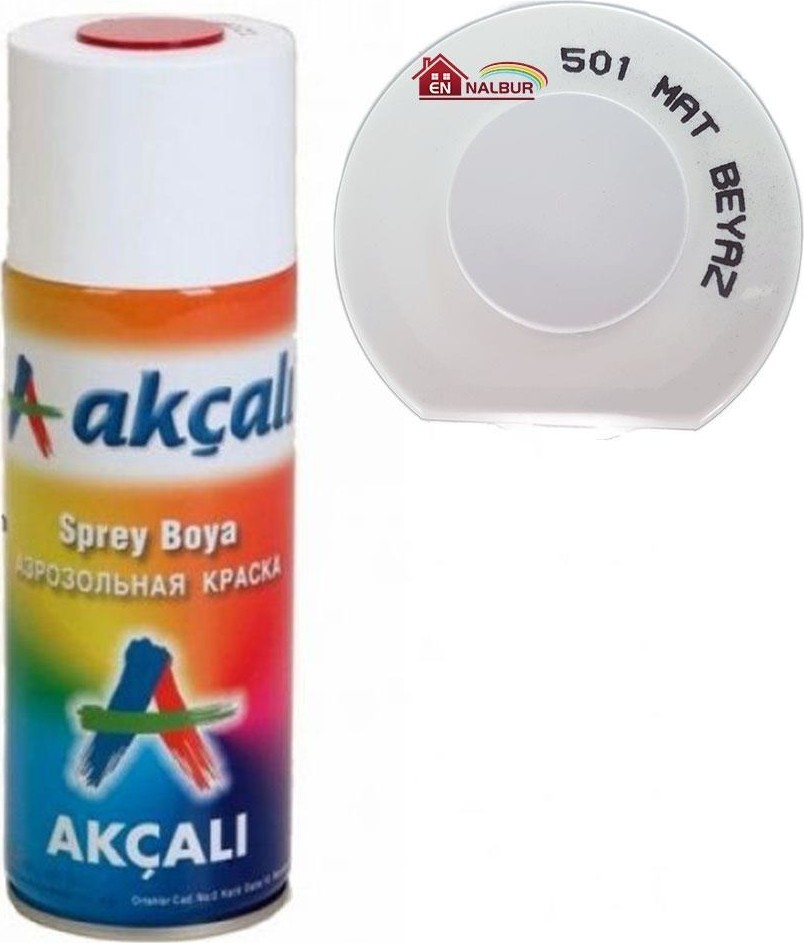 Sprey Boya 400 ml 501 Mat Beyaz