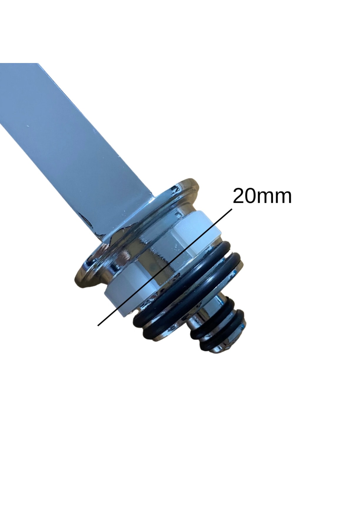 Krom Mutfak Evye Batarya İçin Köşeli Su Borusu Paslanmaz Ve Eca Uyumlu 25x25