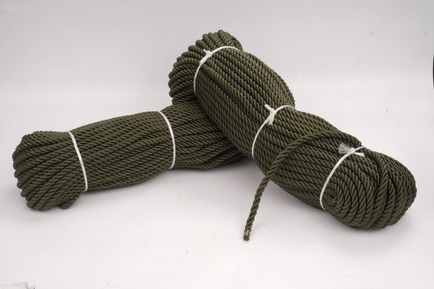 Polyester Kordon İp 8mm 50metre- Koyu Yeşil