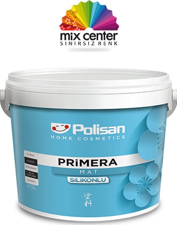 Primera Mat Silikonlu Iç Cephe Boyası Tüm Renkler 2,5 Litre - 3,5 Kilogram Cİ-7022 / Elegan Pembe