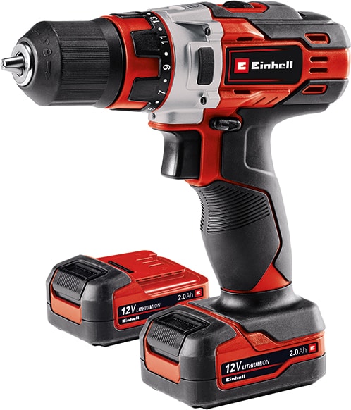 EİNHELL Akülü Darbeli Vidalama TE-CD 12/1 Li-i (2x2.0 Ah) (Li-ion, 12 V, 22 tork ayarı, 2 vitesli şanzıman, darbeli delme fonksiyonu, LED, 2x 2.0 Ah akü ve 45 dak. şarj cihazı dahil) - 4513890