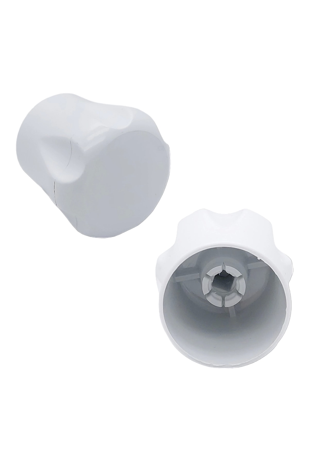 Geçmeli - 5 ad. Radyatör Vanası Başlığı - Geçmeli Petek Vana Kapağı - Vidasız Petek Musluk Kafası