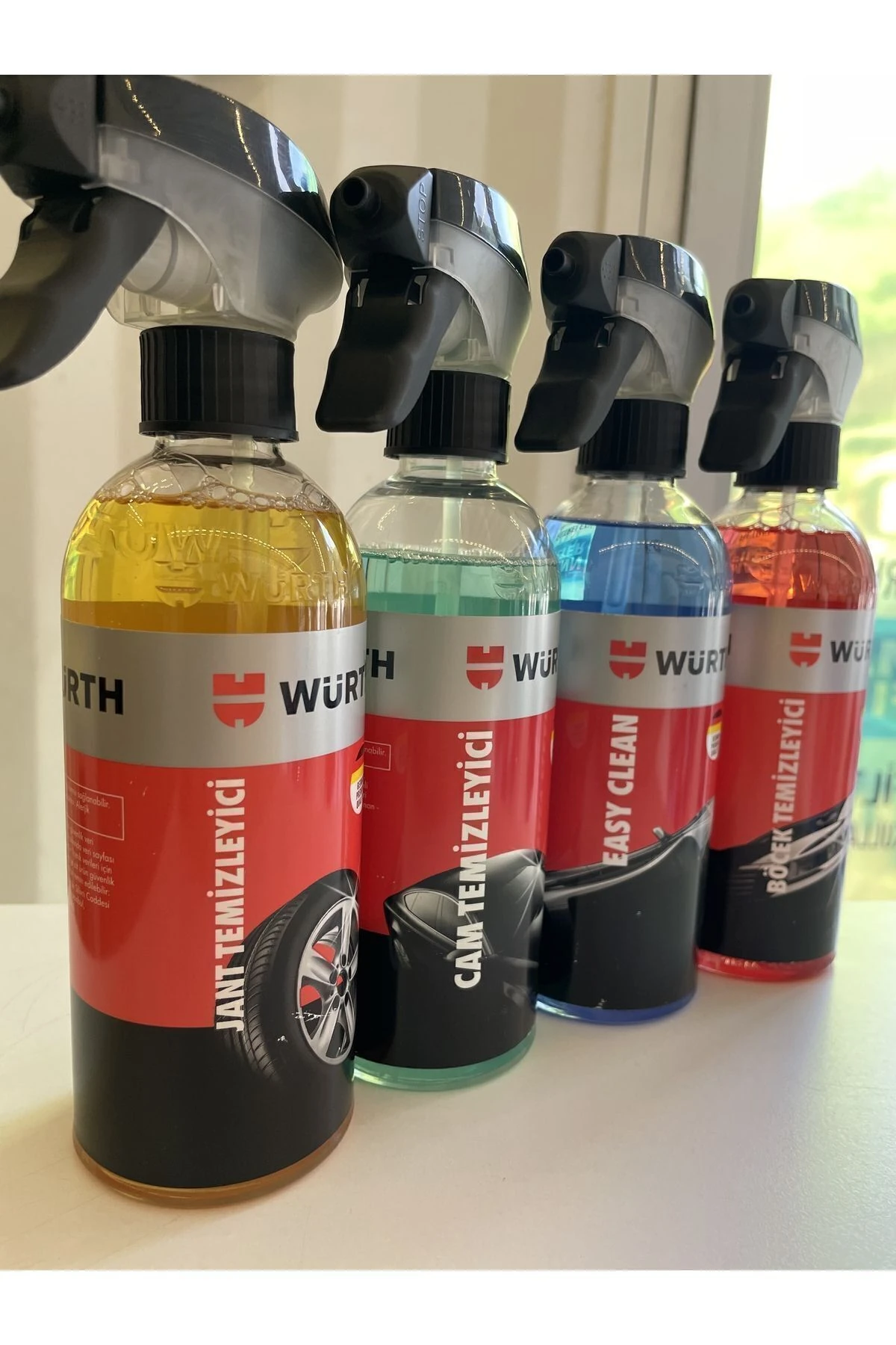 WÜRTH TEMİZLİK SETİ (CANT, JANT, BÖCEK, EASY CLEAN TEMİZLEYİCİ