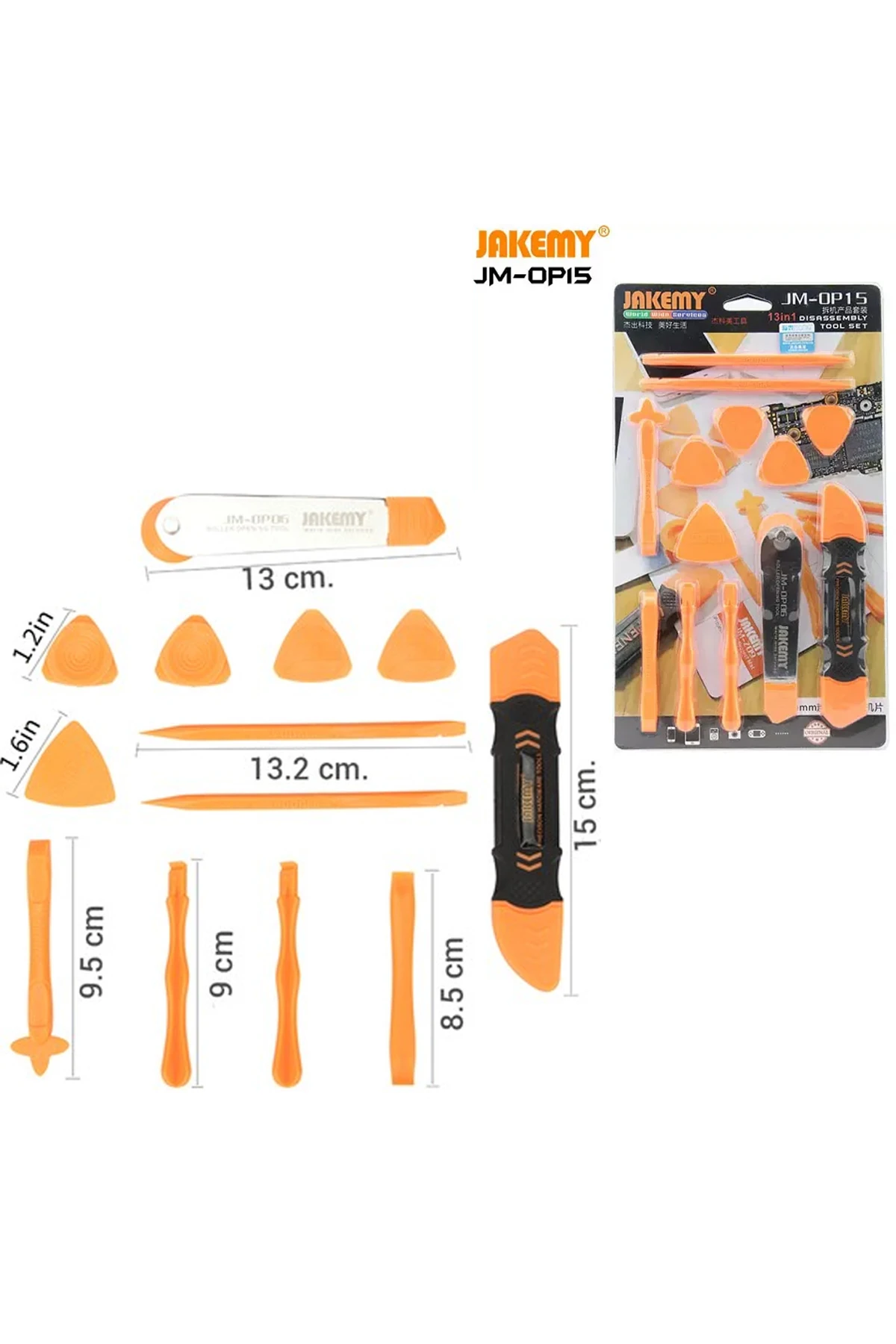 Cihaz Açma Aparatı 13 Parça  JM-OP15 M4-R27