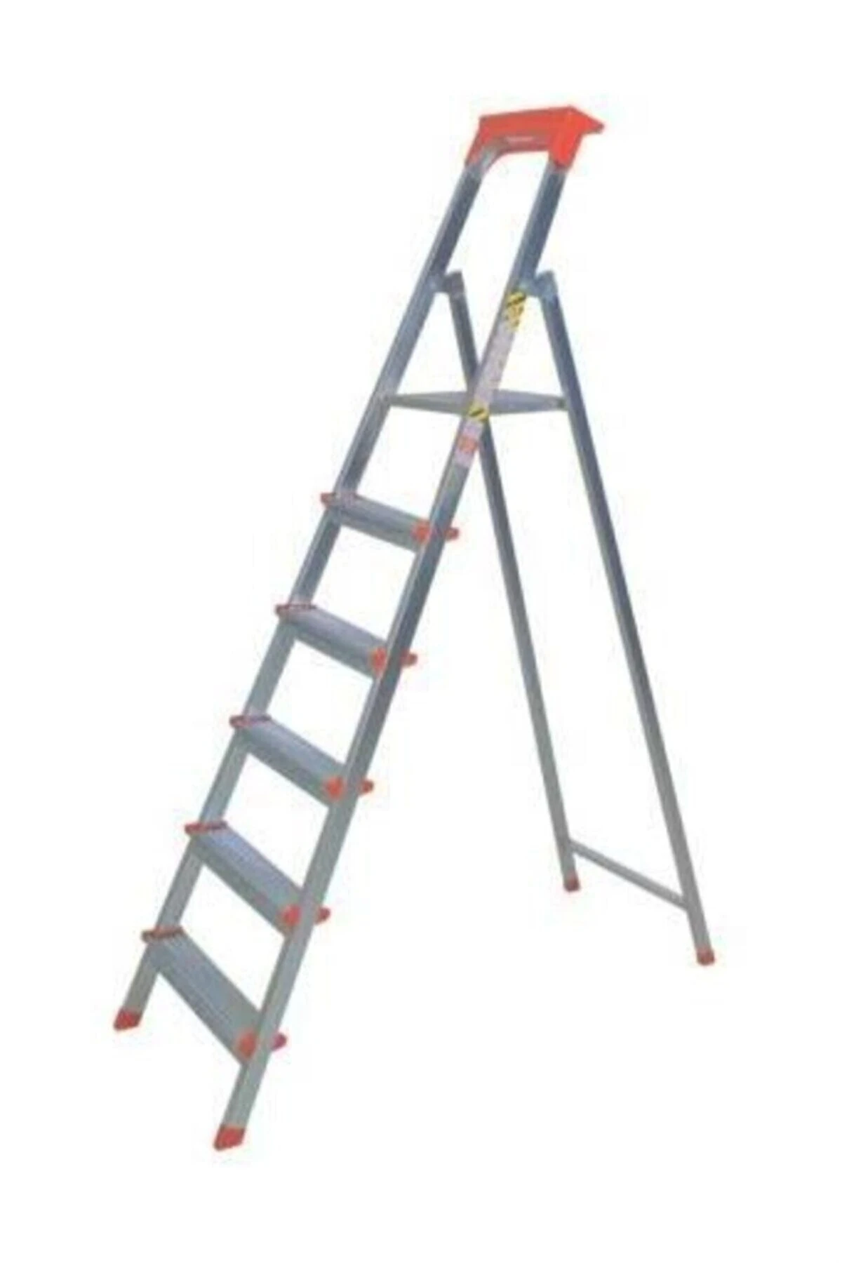 Elmas Serisi 5+1 Basamaklı Galvanizli Profil Merdiven – Dayanıklı, Kaymaz, Ergonomik Tasarım