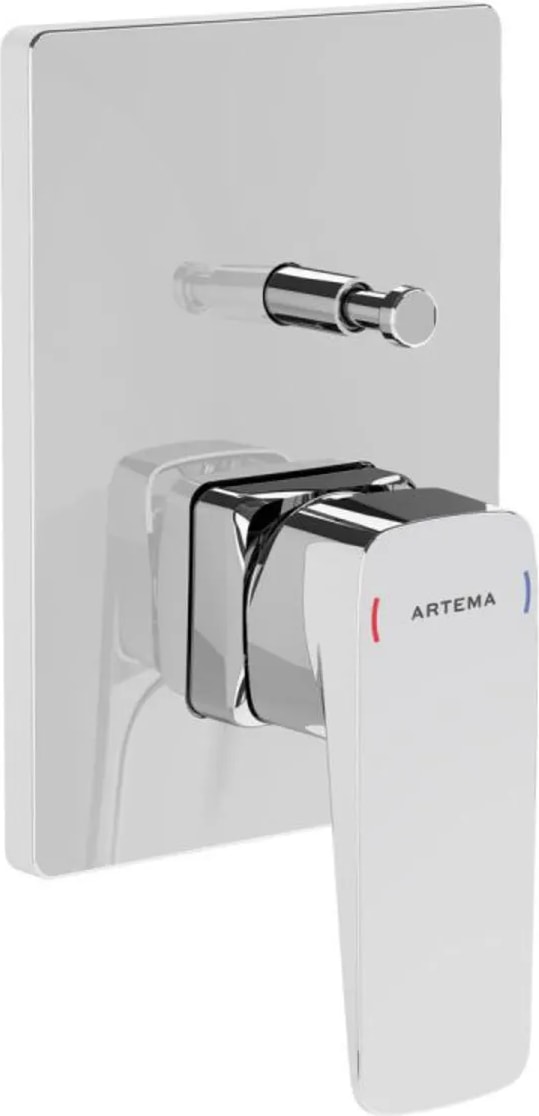 Artema Root Square A49280 Ankastre Duş Seti, 6 Parça, Krom