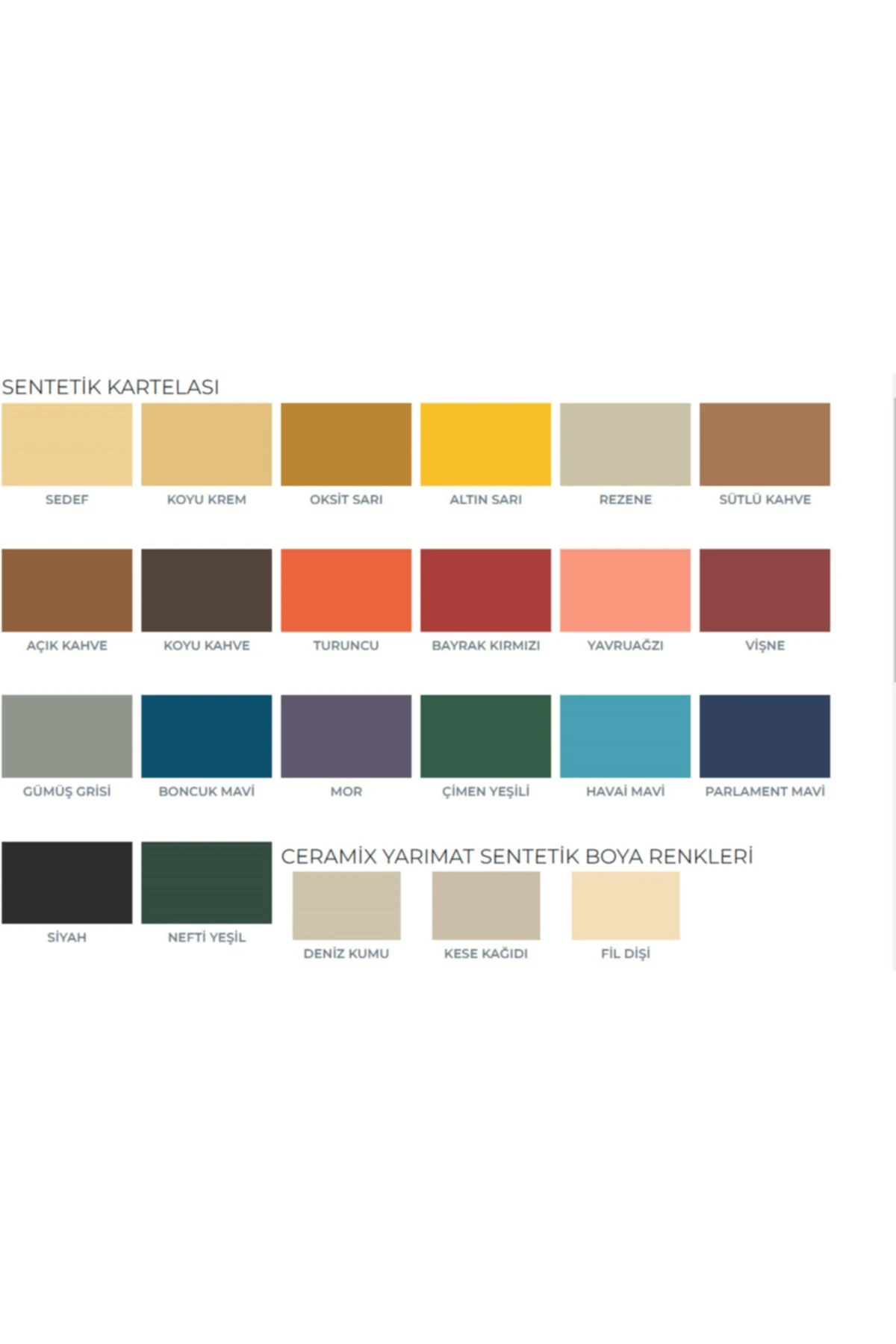 Premium Sentetik Boya Havai Mavi 0,75 L