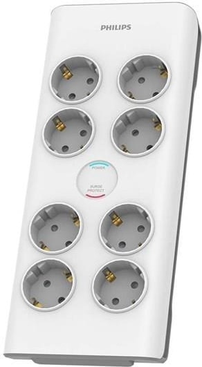 8-li SPN7080WA/62 900 Joules Akım Koruma Prizi Beyaz