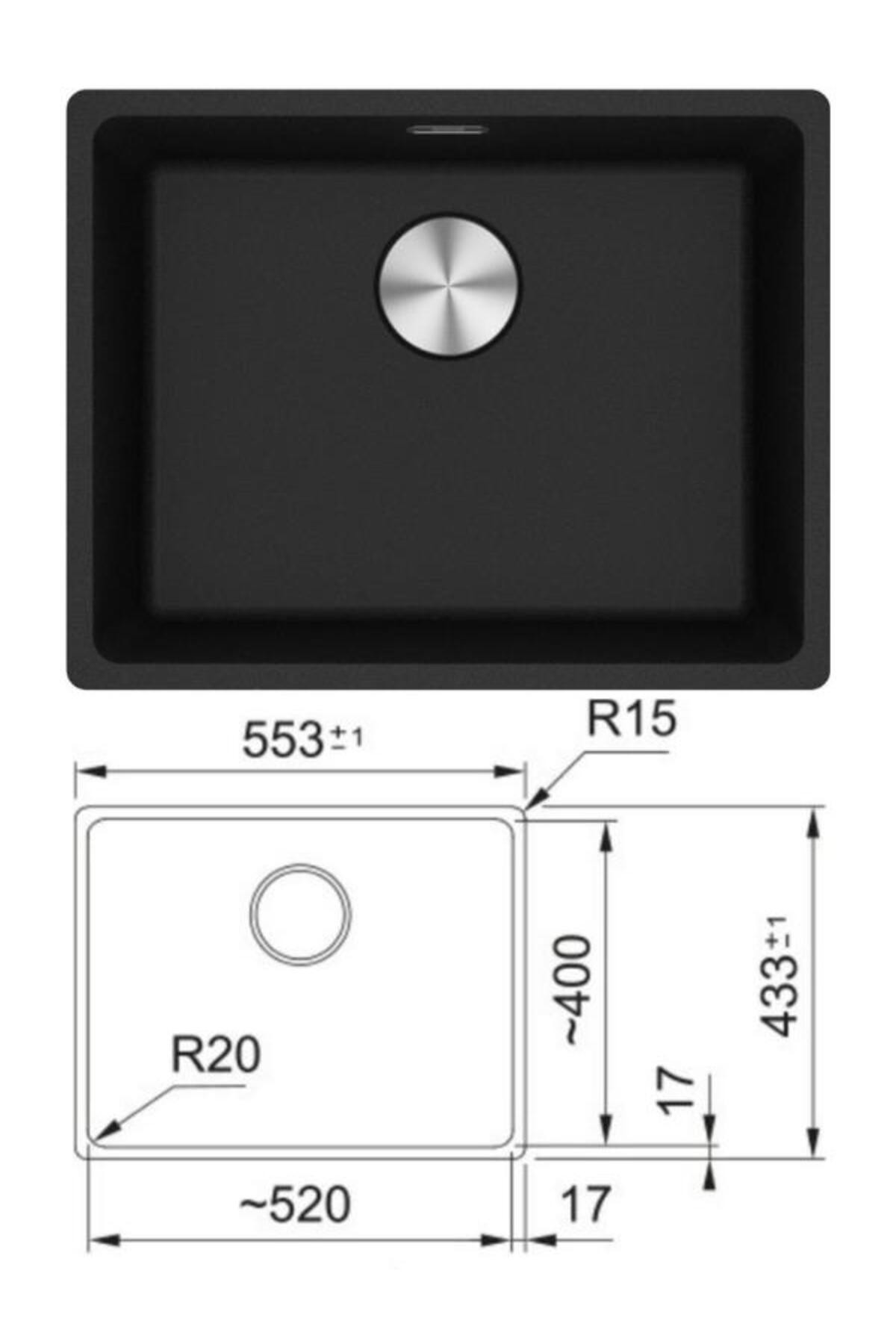 Mrg 110-52/active Plus Doccia 2.0/comfort Sıvı Sabunluk Eviye Armatür Seti (NERO)