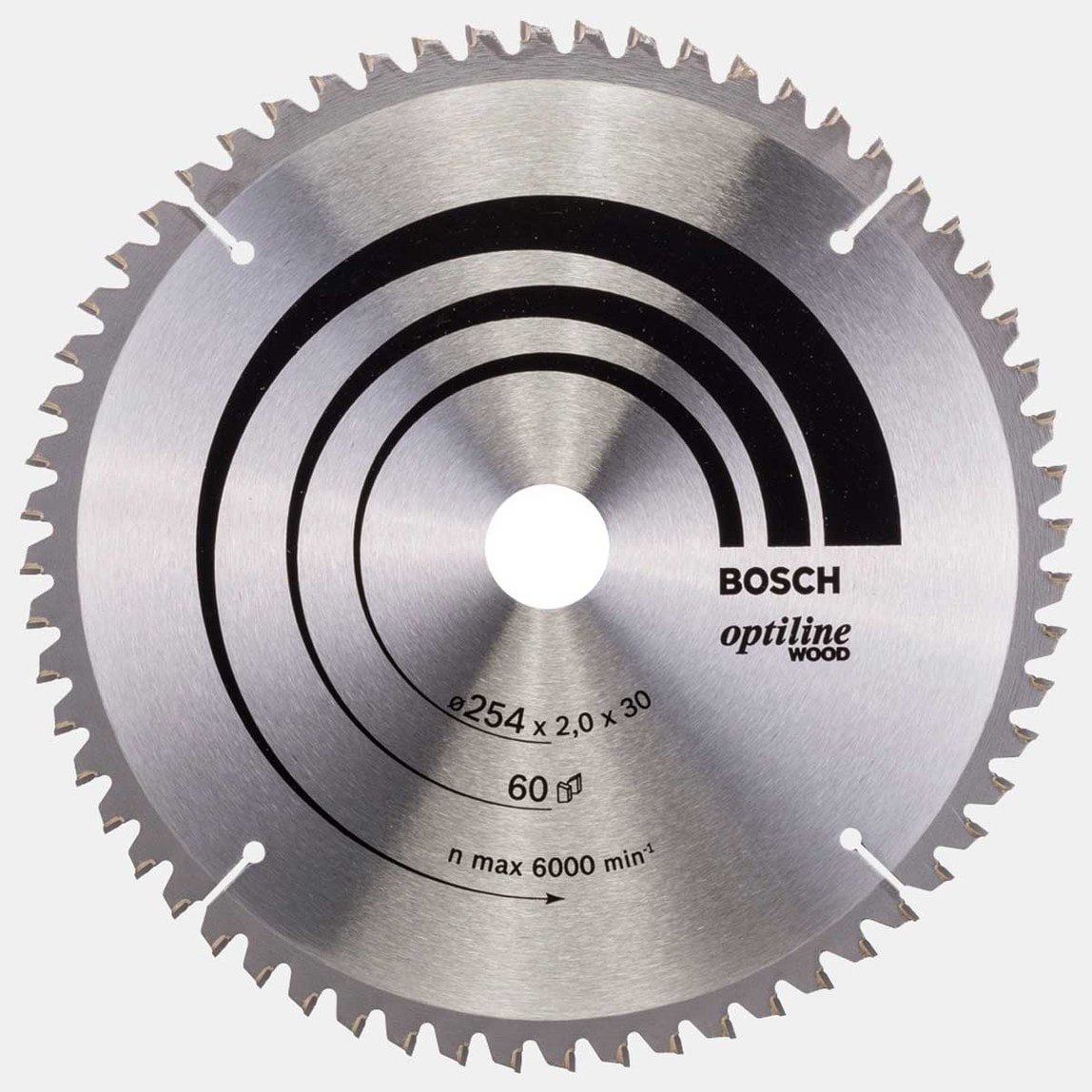 BOSCH Daire Testere Bıçağı 254X30 mm 60 Diş