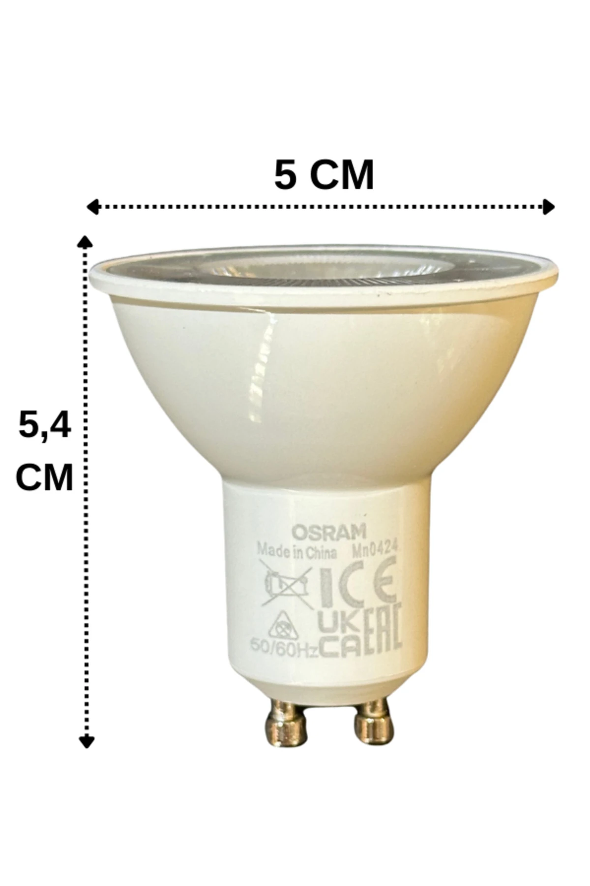 4.5W (50W) 4000K (Günışığı) GU10 Duylu Par16 Led Spot (10 Adet)