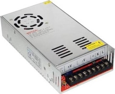 12 Volt 12V 40 Amper Fanlı Metal Kasa Adaptör Akım Korumalı Trafo