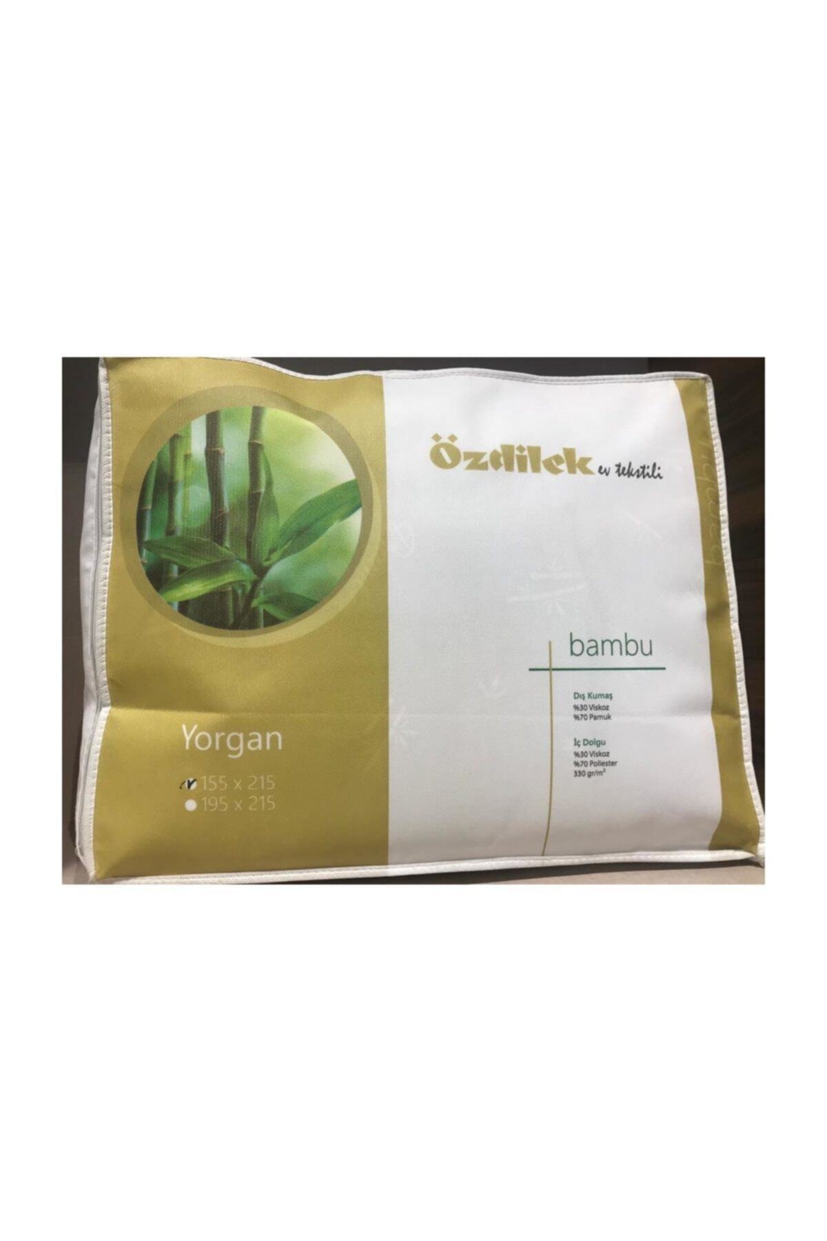 Bambu Yorgan Tek Kişilik Yeni Antialerjik Bamboo