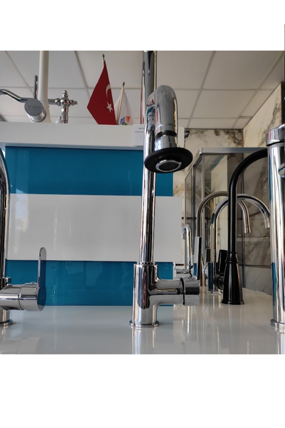 E.C.A Delta Banyo Mutfak Eviye Bataryası Musluk Pull-Out