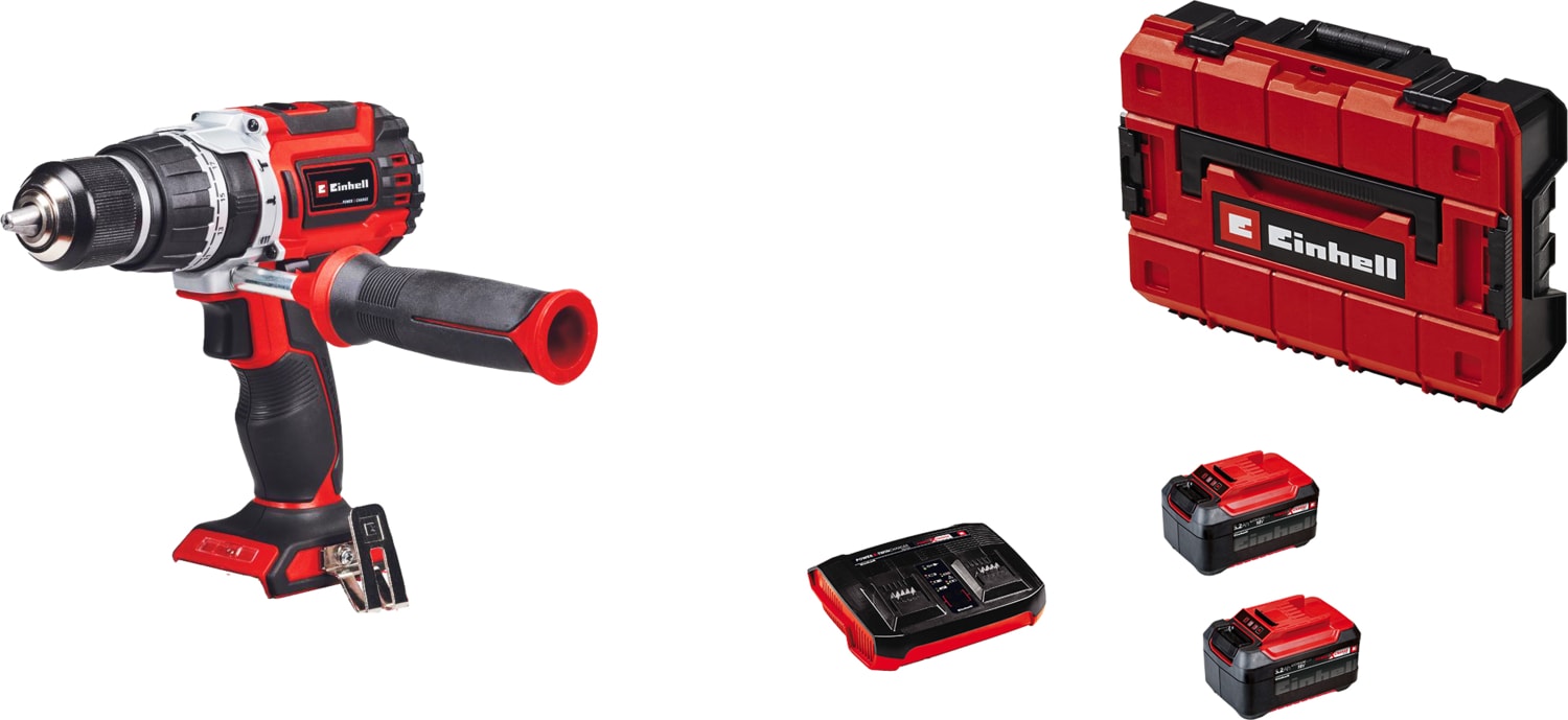 EİNHELL Tp-Cd 18/60 Li-I Bl 18V 5.2 Ah Çift Akülü ve Twinchargerlı Set