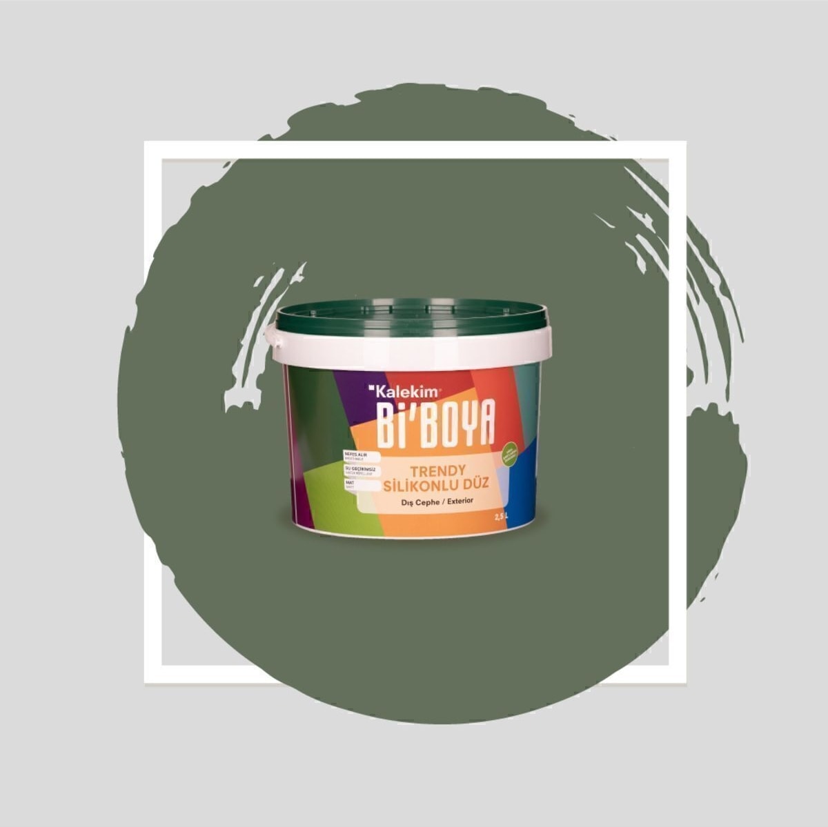 Silikonlu Dış Cephe Boyası 2.5 Lt 4195