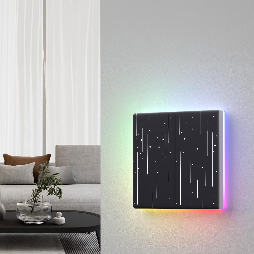 Tx Ultimate 2'li Akıllı Dokunmatik Duvar Anahtarı Star Kapak (Aksesuar)