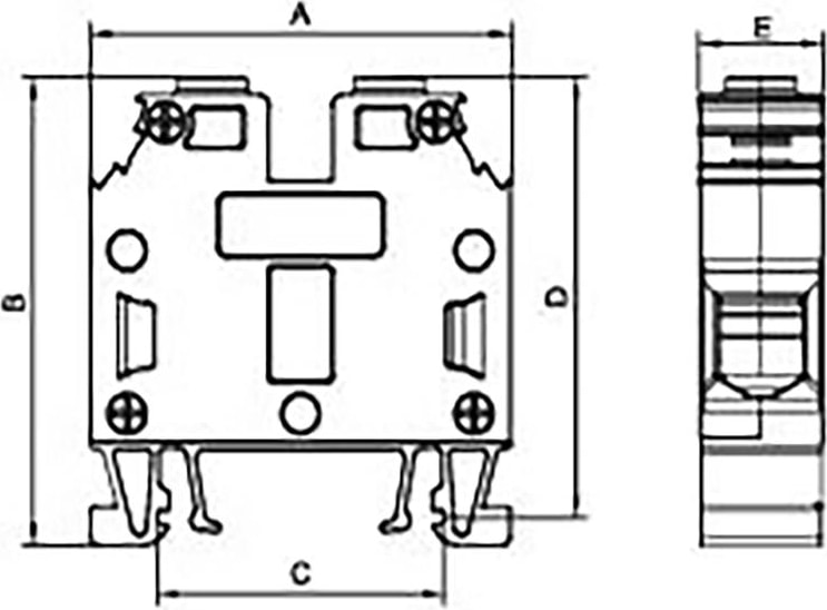 1134 Siyah Mrk 16 Mm2 Ray Klemens Yeni Tip