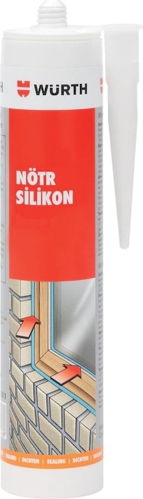 OZKUVVET Nötr Silikon, Şeffaf 310ML