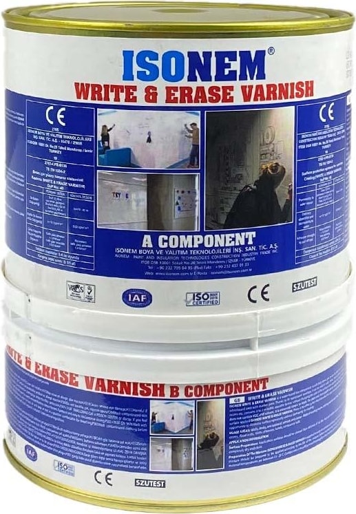 Isonem Write&Erase ( Yaz-Sil ) Vernik 1,5 kg