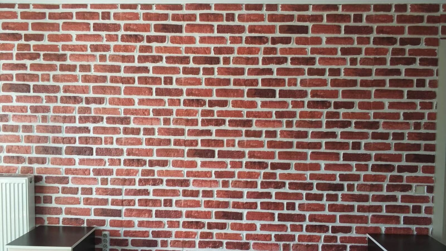 5 Adet(2,5m2) x Tuğla Desenli 3 Boyutlu Renkli Strafor Köpük Duvar Kaplama Paneli (BR-535)