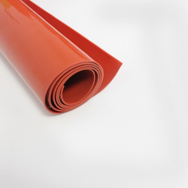 Silikon Levha Kırmızı 10 mm (En: 1 mt Boy: 1 Mt)