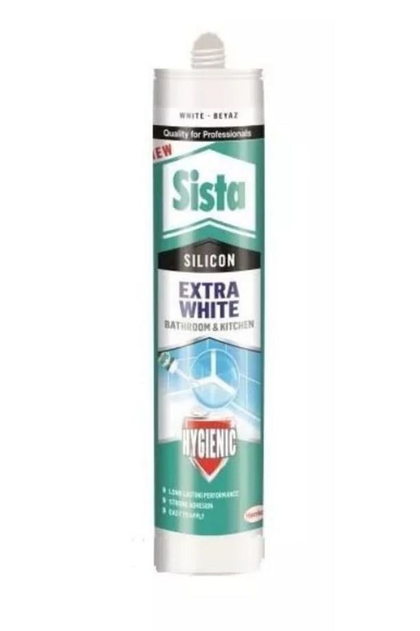 Sista Extra White Hygienic Silikon 280 Ml