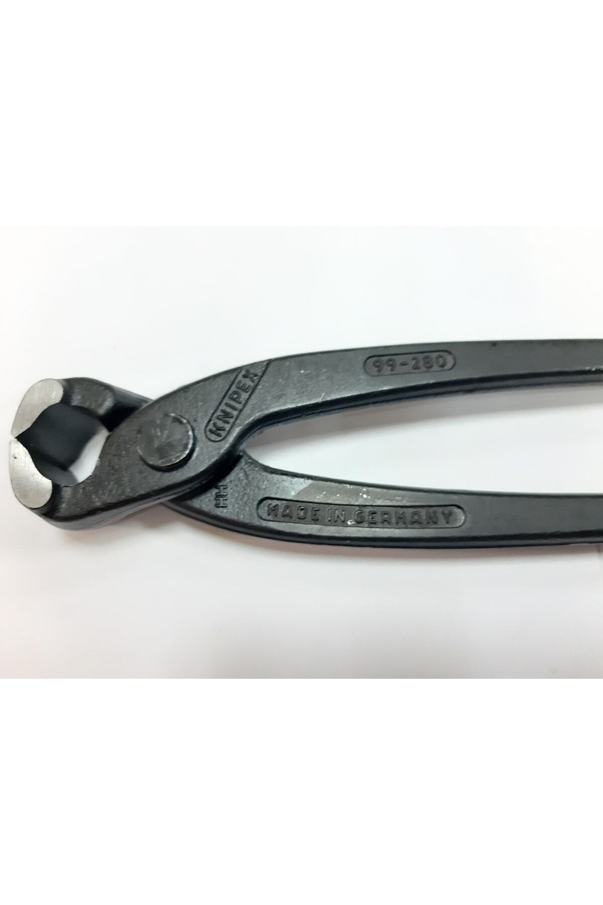 KNİPEX 99 00 280 Sb Betoncu Kerpeteni, Saraçoğlu Korozyon Korumalı, Kafa Parlatılmış 280 Mm