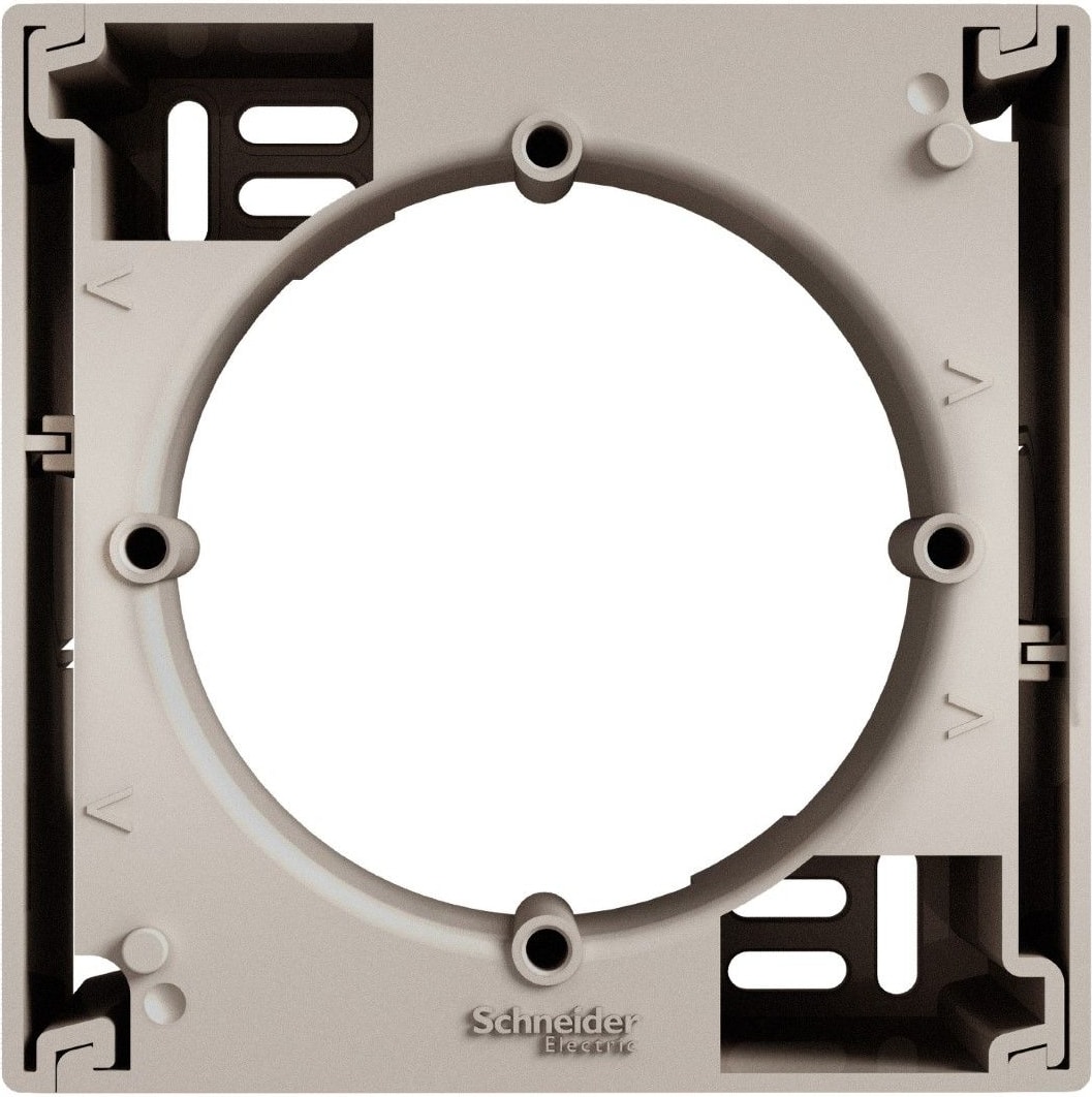 Asfora Siva-Üstü Kasa Tekli Çelik Bronz