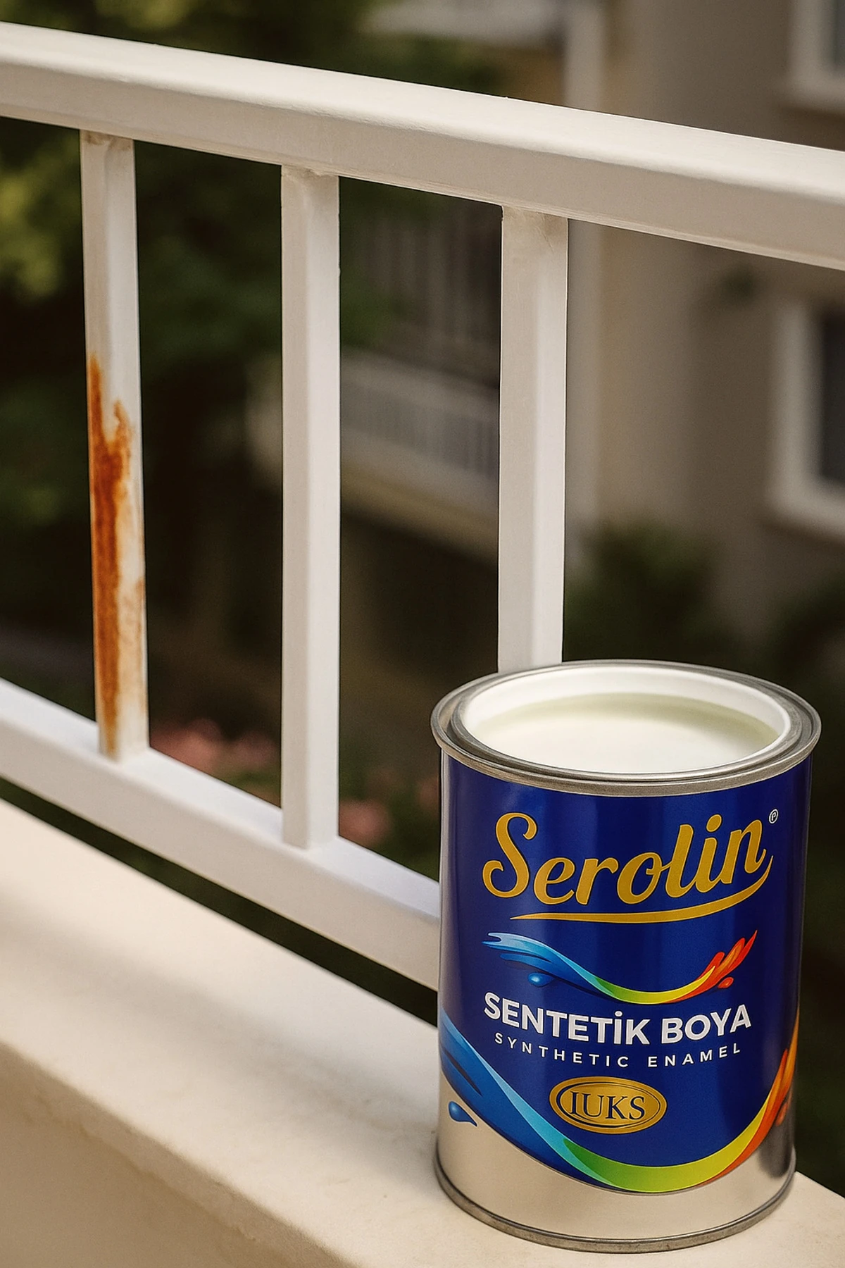 Sentetik Parlak Yağlı Boya Beyaz 0,75lt