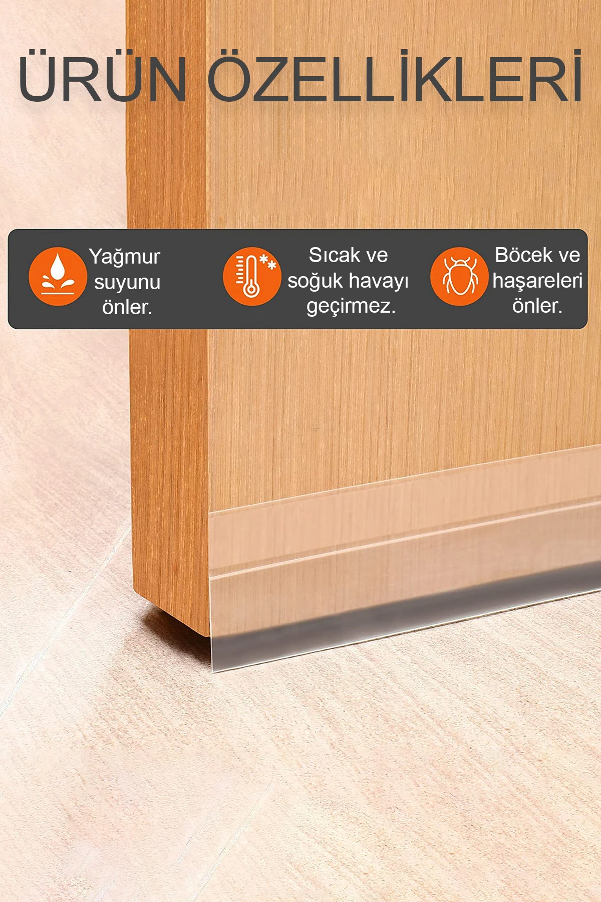 Kapı Pencere İzolasyon Bandı Rüzgar Toz Önleyici Yalıtım Bant Ses Isı Gürültü Geçirmez Silikon Şerit