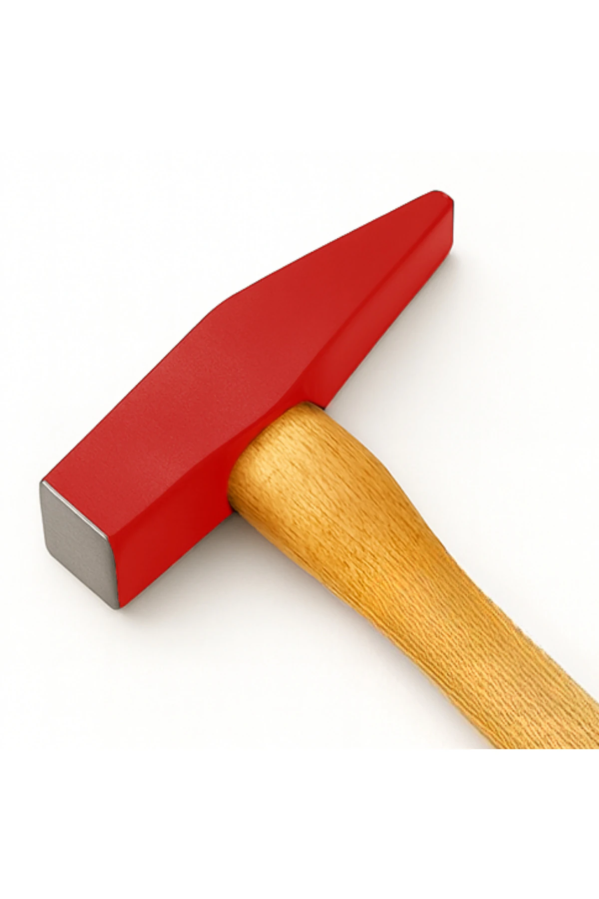 140gr Profesyonel Ahşap Saplı Çift Taraf Çekiç 8 cm Çelik Baş Ergonomik Çakma İnce İşçilik Dayanıklı