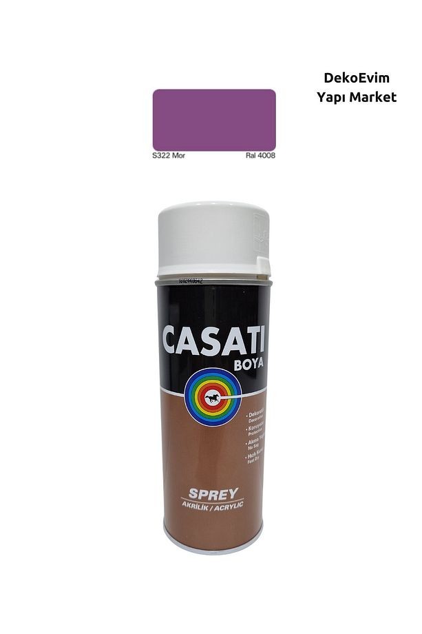 Sprey Boya S322 Mor 400 Ml.